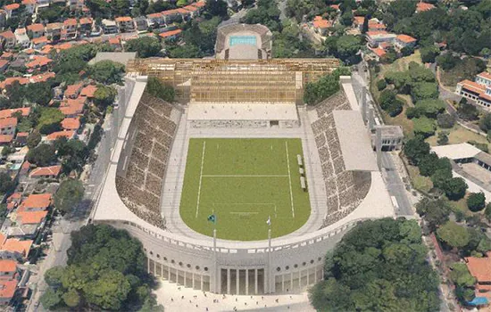 Entra em campo o projeto do novo Pacaembu