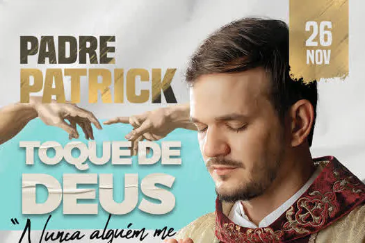 Padre Patrick se apresenta em São Paulo nesta sexta (26)