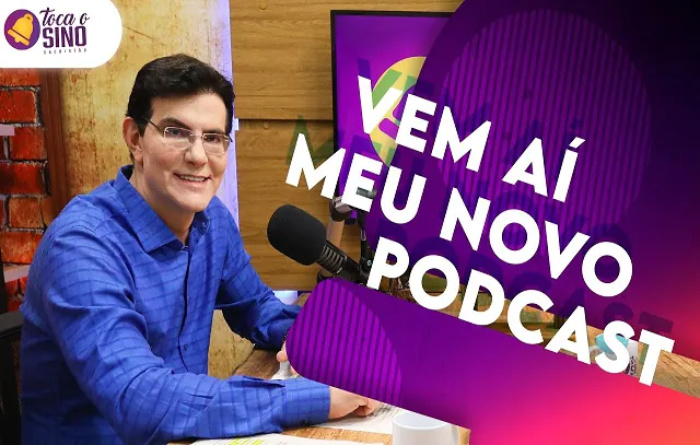 Padre Reginaldo Manzotti apresenta seu novo Podcast “Toca o Sino Sacristão”