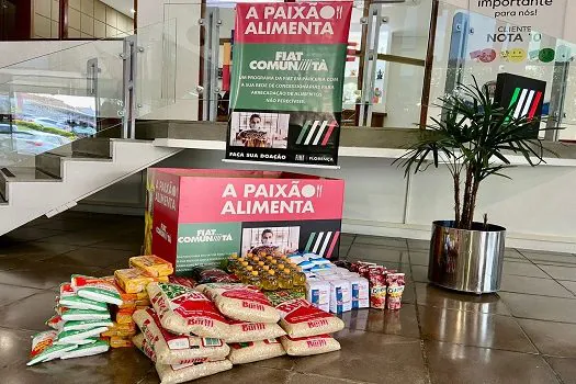 Fiat promove campanha de arrecadação de alimentos em parceria com Mesa Brasil Sesc