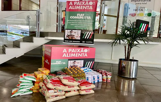 Fiat promove campanha de arrecadação de alimentos em parceria com Mesa Brasil Sesc