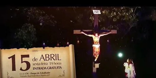 Ecovias patrocina encenação da 52ª Paixão de Cristo de Cubatão