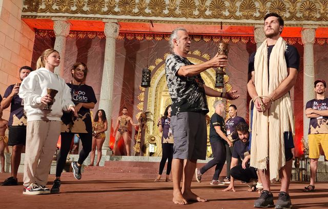 Artistas enfrentam maratona de ensaios na Paixão de Cristo de Nova Jerusalém