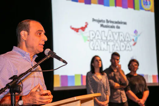 São Caetano promove projeto de música nas escolas com a Palavra Cantada