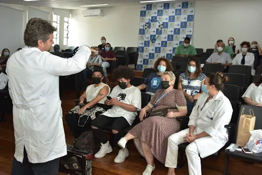 Novembro Azul ganha destaque em palestras nos hospitais municipais de Santo André