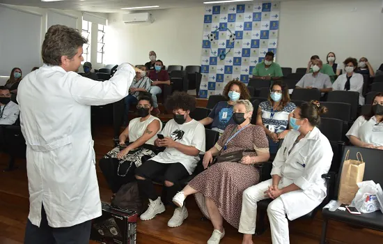 Novembro Azul ganha destaque em palestras nos hospitais municipais de Santo André