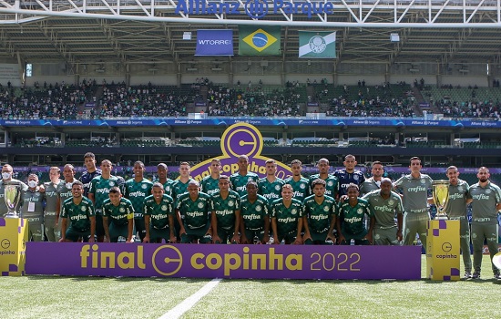 Palmeiras goleia Santos e conquista a Copa São Paulo de Juniores pela 1ª vez