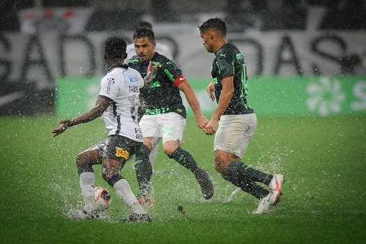 Muita chuva e gol em todos os jogos marcam a quarta-feira do Paulistão