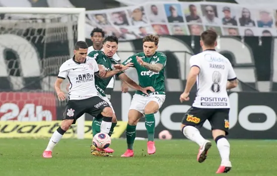 Corinthians e Palmeiras fazer dérbi na Neo Química Arena neste sábado