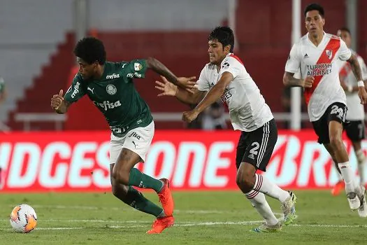 Com grande vantagem, Palmeiras recebe River por vaga na final da Libertadores