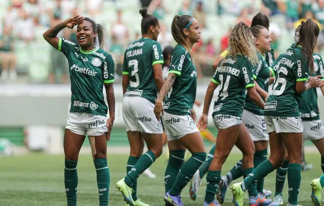 Palmeiras goleia por 11 a 0 e assume 3ª posição do Brasileiro Feminino