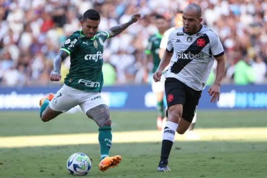 Palmeiras arranca empate com o Vasco em jogo movimentado