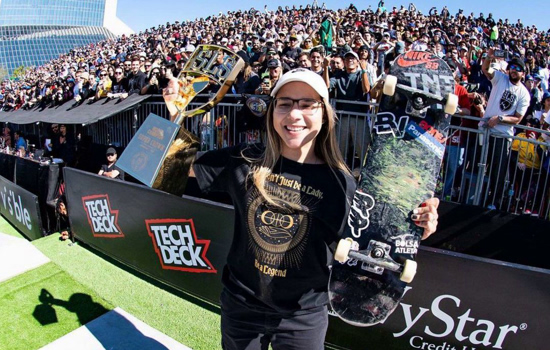 Skate street: Pâmela Rosa é bicampeã mundial em dobradinha brasileira