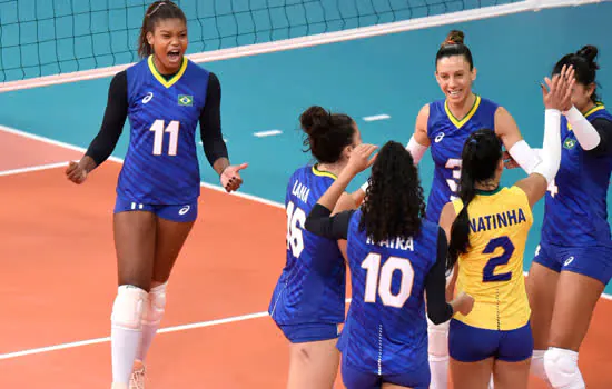 Pan-Americano: Brasil vence Estados Unidos e está na semifinal