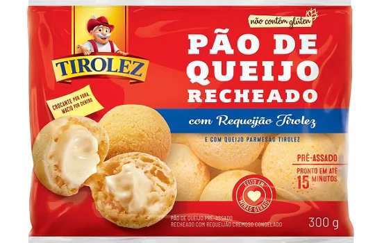 Tirolez anuncia a entrada na categoria de Pão de Queijo Congelado