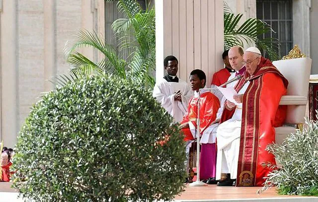 Papa Francisco cita guerra na Ucrânia em mensagem de Páscoa