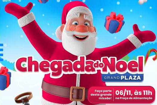 Papai Noel Chega Ao Grand Plaza Neste Domingo Trazendo Abc Do Abc