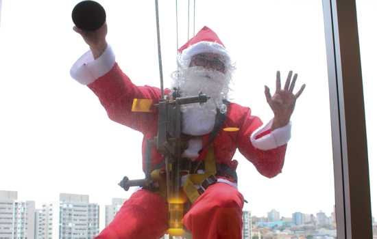 Ação de natal no Hospital São Luiz São Caetano