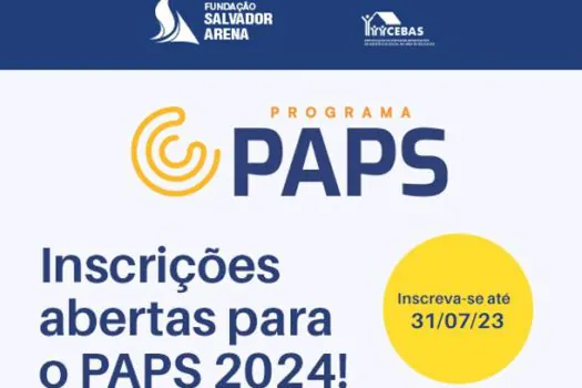 Fundação Salvador Arena abre inscrições para Programa de Apoio a Projetos Sociais