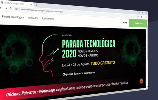 Etec e Fatec oferecem atividades online gratuitas na Parada Tecnológica