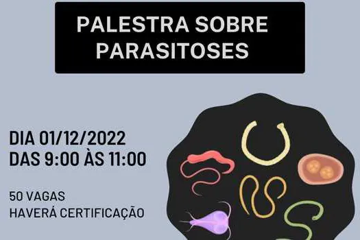 Escola Municipal de Ecologia de São Caetano promove palestra sobre parasitoses