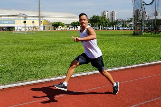 Paratleta de São Caetano conquista título nos 100 m rasos do Brasileiro