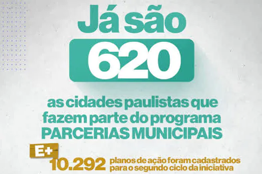 Parcerias Municipais tem mais de 10 mil ações planejadas para sua segunda fase