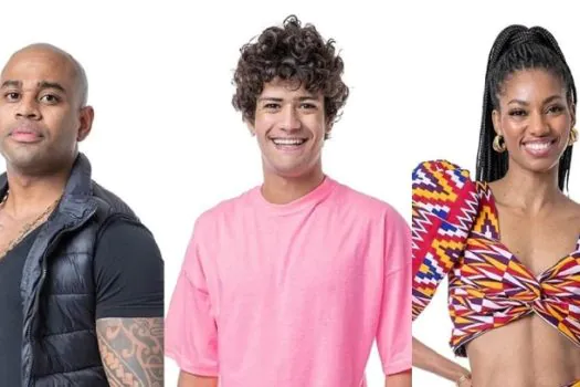 Tina, Cezar Black e Gabriel Santana disputam o terceiro paredão do ‘BBB 23’