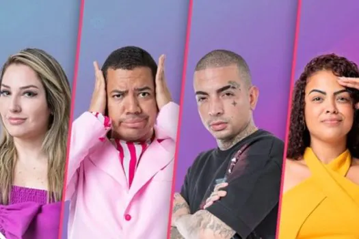 Mc Guimê, Paula, Bruno e Amanda disputam o quarto Paredão do ‘BBB 23’