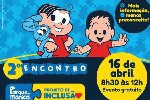 Parque da Mônica promove 2º Encontro de Inclusão para pais de crianças com autismo