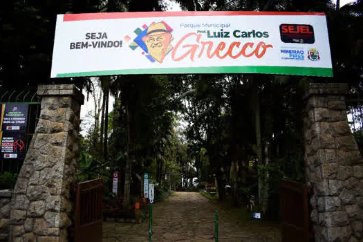 Ribeirão Pires reinaugura parque em homenagem ao Prof. Luiz Carlos Grecco