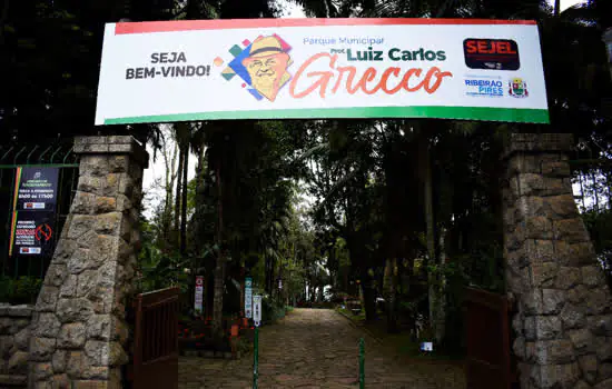 Ribeirão Pires reinaugura parque em homenagem ao Prof. Luiz Carlos Grecco