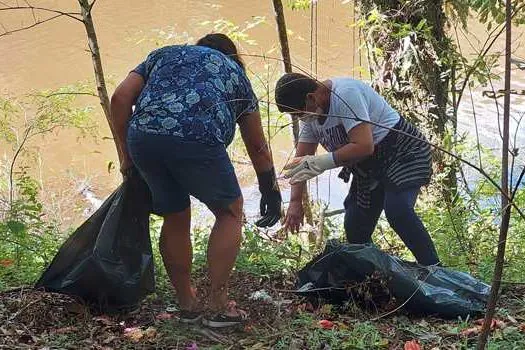 No Dia Mundial da Água, Parque do Pedroso recebe ação de limpeza