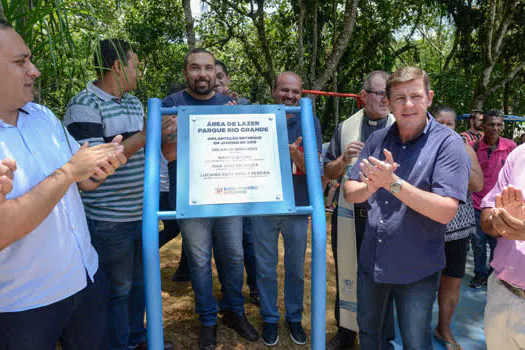 São Bernardo entrega nova área de lazer no Parque Rio Grande