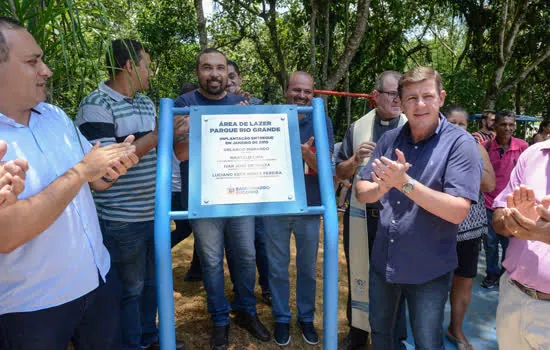 São Bernardo entrega nova área de lazer no Parque Rio Grande