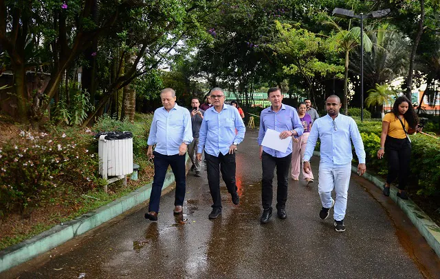 Prefeito Orlando Morando anuncia a reforma do Parque Engenheiro Salvador Arena