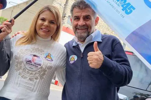 Carla Morando e Renata Abreu recebem apoio de Parra em São Caetano