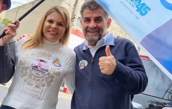 Carla Morando e Renata Abreu recebem apoio de Parra em São Caetano