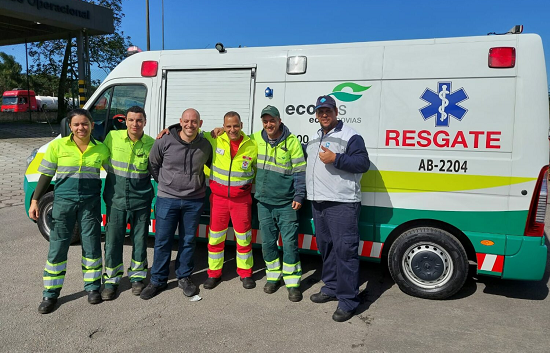 Equipes da Ecovias auxiliam em parto de bebê na rodovia dos Imigrantes