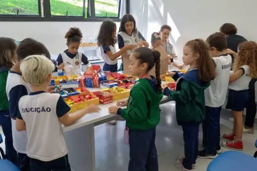 Escola municipal de São Caetano realiza ação solidária de Páscoa