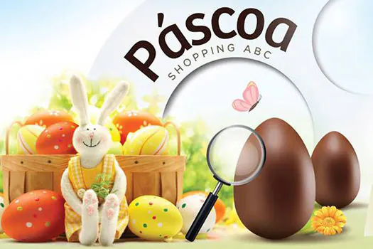 Caça ao Chocolate será tema da Páscoa no Shopping ABC