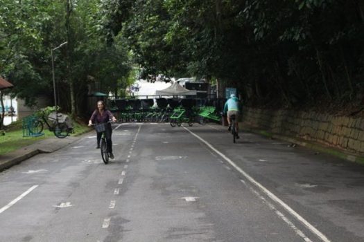 Urbia realiza primeiro Passeio Ciclístico Noturno no Parque Horto Florestal