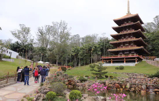 Torre de Miroku recebe visitantes com deficiência