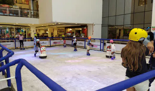 Pista de Patinação no Gelo no Shopping Jardim Sul