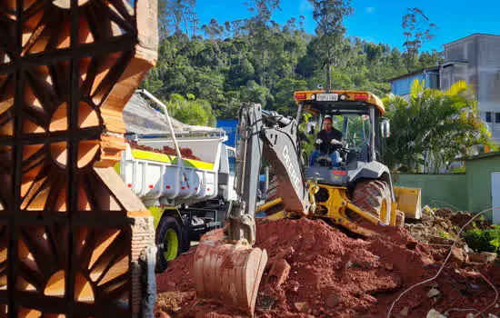 Ribeirão Pires reforma pátio da E.M. Eng. Carlos Rohm II