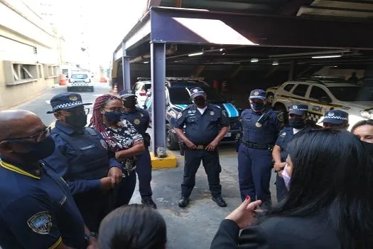 Patrulha Maria Penha de Diadema visitou a Inspetoria de Defesa da Mulher da GCM-SP