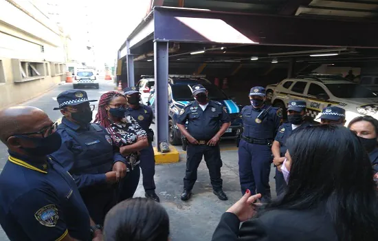 Patrulha Maria Penha de Diadema visitou a Inspetoria de Defesa da Mulher da GCM-SP