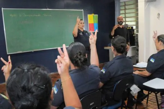 GCM de Santo André capacita equipes da Patrulha Maria da Penha