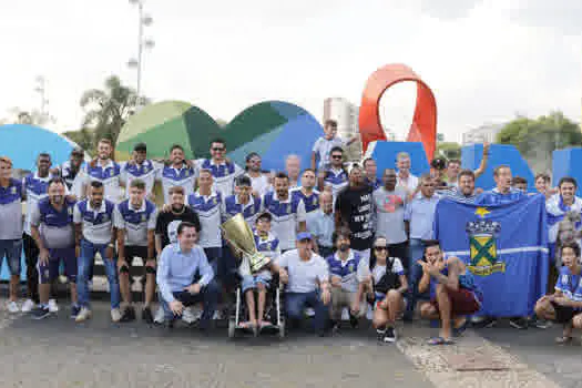 Paulo Serra recebe os Campeões da Série A2 do Paulistão