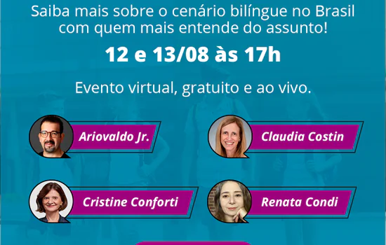 Pearson realizará evento gratuito sobre educação bilíngue